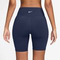 Damen Nike One High Waisted 8" Biker Shorts midnight navy 2
