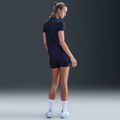 Damen Trainings-T-Shirt Nike One Classic Dri-Fit midnight navy/weiß 8