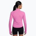 Damen Nike Tempo Dri-Fit 1 / 4 Zip laufen Sweatshirt verspielt rosa 2