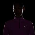Damen Nike Tempo Dri-Fit 1 / 4 Zip laufen Sweatshirt verspielt rosa 4