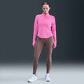 Damen Nike Tempo Dri-Fit 1 / 4 Zip laufen Sweatshirt verspielt rosa 5