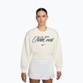 Damen-Sweatshirt Nike Court Collection French Terry Crew Neck sail/midnight navy