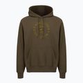 Herren-Tennis-Hoodie Nike Court Dri-Fit Heritage French Terry Hoodie dark hazel/saffron quartz 4