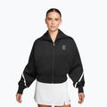 Damen-Tennisjacke Nike Advantage Dri-Fit FZ black/white