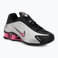 Schuhe Nike Shox R4 black/pinksicle/metallic silver