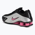 Schuhe Nike Shox R4 black/pinksicle/metallic silver 3