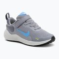 Nike Revolution 7 Kinderschuhe Zementgrau/Universitätsblau/Lichtkarbon
