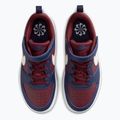 Nike Court Borough Low Kinderschuhe Recraft Dunkles Team Rot/Soft Pearl/Midnight Navy 10