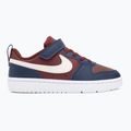 Nike Court Borough Low Kinderschuhe Recraft Dunkles Team Rot/Soft Pearl/Midnight Navy 2
