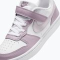 Kinderschuhe Nike Court Borough Low Recraft white/plum fog/white/venice 5