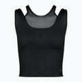Damen Trainingstop Nike One Fitted Dri-Fit Cropped Tank schwarz/dunkel rauchgrau 6