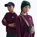 Kinder-Sweatshirt Nike Sportswear Club Fleece burgundy/white 6