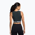 Damen-Trainingsshirt Nike Pro Dri-Fit seaweed/white 2