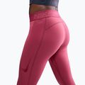 Damen Trainingsleggings Nike Pro Mid-Rise Sweet Beet/White 4