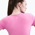Nike Pro Dri-Fit Grafik Cropped verspieltes rosa/rosa Schaumstoff/weißes Damen Trainingstop 5