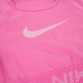 Nike Pro Dri-Fit Grafik Cropped verspieltes rosa/rosa Schaumstoff/weißes Damen Trainingstop 9