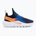 Nike Flex Runner 4 Mitternachtsnacht Marine/Total Orange/Game Royal Kinderschuhe 2