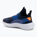 Nike Flex Runner 4 Mitternachtsnacht Marine/Total Orange/Game Royal Kinderschuhe 3