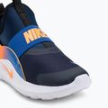 Nike Flex Runner 4 Mitternachtsnacht Marine/Total Orange/Game Royal Kinderschuhe 7