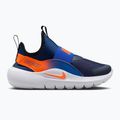 Nike Flex Runner 4 Mitternachtsnacht Marine/Total Orange/Game Royal Kinderschuhe