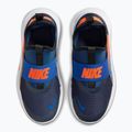Nike Flex Runner 4 Mitternachtsnacht Marine/Total Orange/Game Royal Kinderschuhe 3