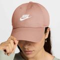 Nike Club Unstructured Futura Wash rose gold/weiß Baseballkappe 4