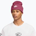 Wintermütze Nike Peak Futura Beanie sweet beet/white