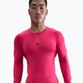 Herren-Trainings-Longsleeve Nike Pro Dri-Fit Tight Fitness rush pink/black 4