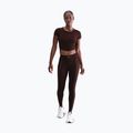 Damenleggings Nike One High-Waisted burgundy crush 2