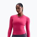 Damen-Longsleeve Nike One Fitted Dri-Fit rush pink/white