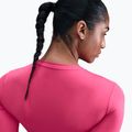 Damen-Longsleeve Nike One Fitted Dri-Fit rush pink/white 5