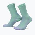 Nike Socken Running Lightweight Crew iron purple/voltage green/voltage green