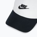 Basecap Nike Club Unstructured Futura Wash white/black/black 3