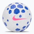 Fußball Nike Academy White/Racer Blue/Pink Blast Größe 5