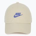 Basecap Nike Club Unstructured Futura Wash light khaki/sapphire 2