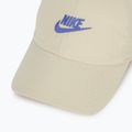 Basecap Nike Club Unstructured Futura Wash light khaki/sapphire 3