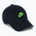 Cap Nike Club Unstructured Futura Wash black/mean green