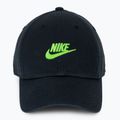 Cap Nike Club Unstructured Futura Wash black/mean green 2