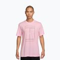 Herren T-Shirt Nike Court Heritage pink foam
