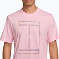 Herren T-Shirt Nike Court Heritage pink foam 3