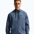Herren-Trainingsjacke Nike Therma Fit Full-Zip diffused blue/diffused blue/black