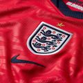 Kinder-Fußballtrikot Nike England 2026 Stadium Away speed red/obsidian/white/obsidian 3