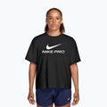 Damen-Trainingsshirt Nike Pro Dri-Fit Loose black/white
