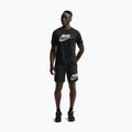 Herren-Laufshirt Nike Miler Dri-Fit UV black/white 2