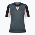 Damen-Fahrradtrikot Fox Racing Defend Jersey Creation SS deep cobalt