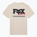 Herren T-Shirt Fox Racing Checker 195 Original off white 2