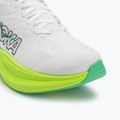 Herren Laufschuhe HOKA Mach 6 weiß/neon lime 7