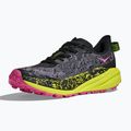 Damen-Laufschuhe HOKA Speedgoat 6 schwarz/neonrosa 4