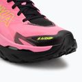 HOKA Mafate 5 Herren Laufschuhe neon rose/schwarz 7