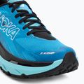 HOKA Mafate 5 Herren Laufschuhe skyward blue/schwarz 7